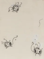 Three Whistler Butterflies, c.1890